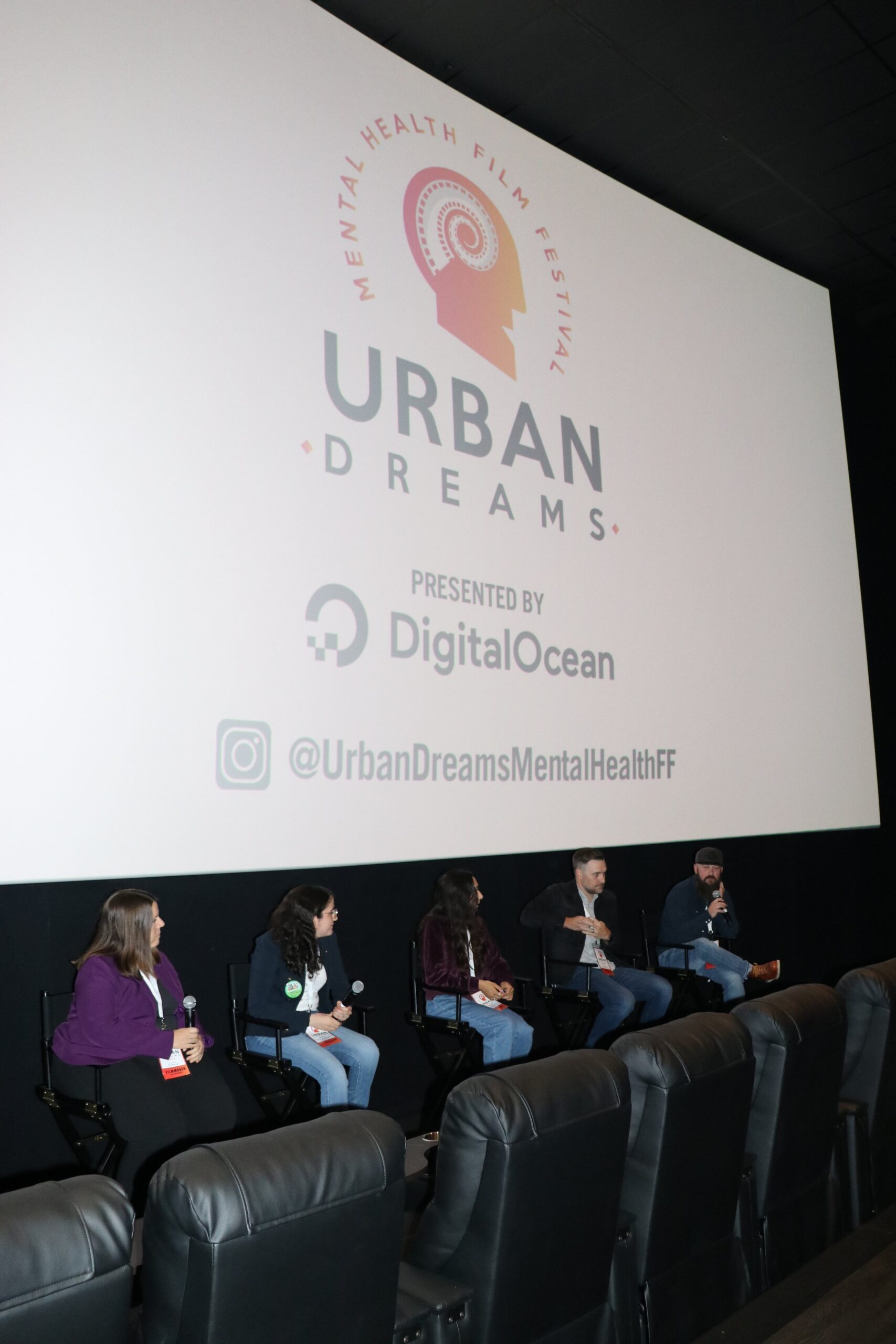 Urban Dreams mental health film festival panel